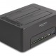 DELOCK docking station για 2.5" ή 3.5" SATA HDD/SSD 64183, 2 θέσεων, με card reader, 5Gbps, clone function, μαύρο