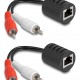 DELOCK audio extender 87857 RCA σε RCA, μέσω καλωδίου RJ45, έως 50m