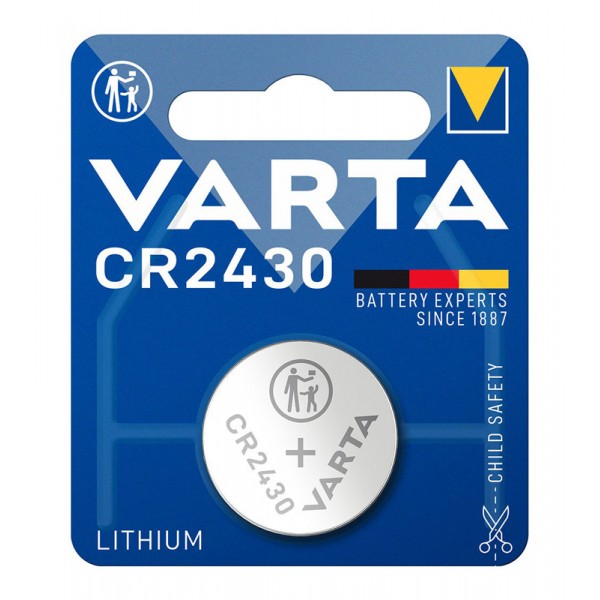 VARTA μπαταρία λιθίου CR2430, 3V, 1τμχ - Μπαταρίες Λιθίου