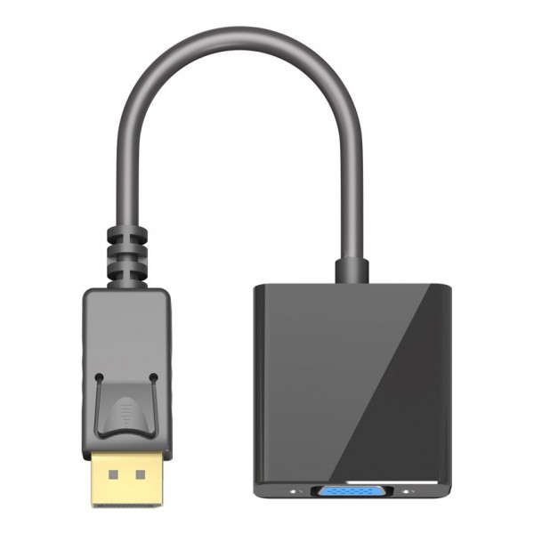 GOOBAY καλώδιο DisplayPort σε VGA 60606, 1080p, 0.15m, μαύρο - GOOBAY