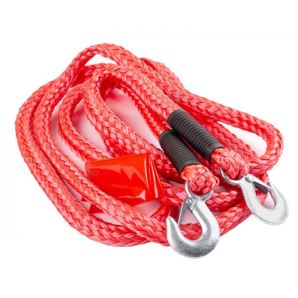 AMIO ιμάντας ρυμούλκησης αυτοκινήτου 02656, έως 3000kg, 4m, κόκκινος - Αξεσουάρ Αυτοκινήτου