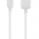 USAMS καλώδιο Lightning σε USB US-SJ097, 2.1A, 1m, λευκό