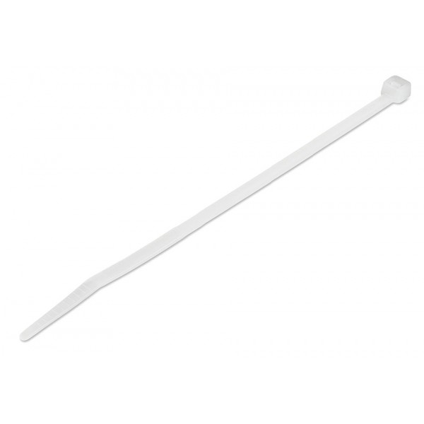 POWERTECH δεματικά καλωδίων TIES-057, 350x4.8mm, λευκά, 100τμχ - Τακτοποίηση Καλωδίων