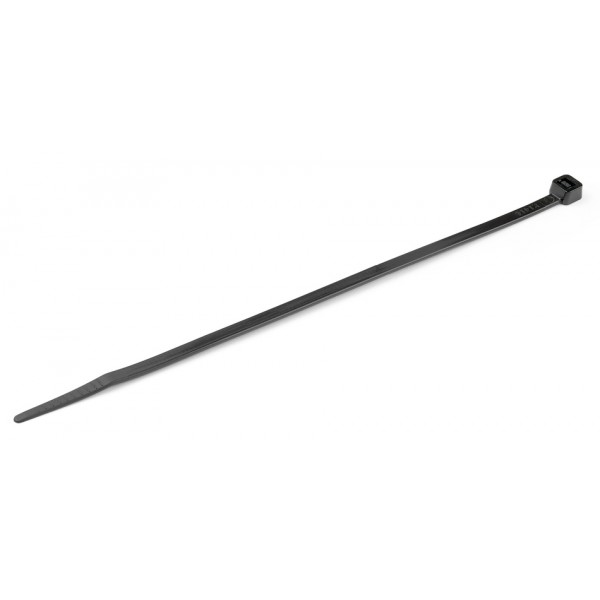 POWERTECH δεματικά καλωδίων TIES-058, 350x4.8mm, μαύρα, 100τμχ - Τακτοποίηση Καλωδίων