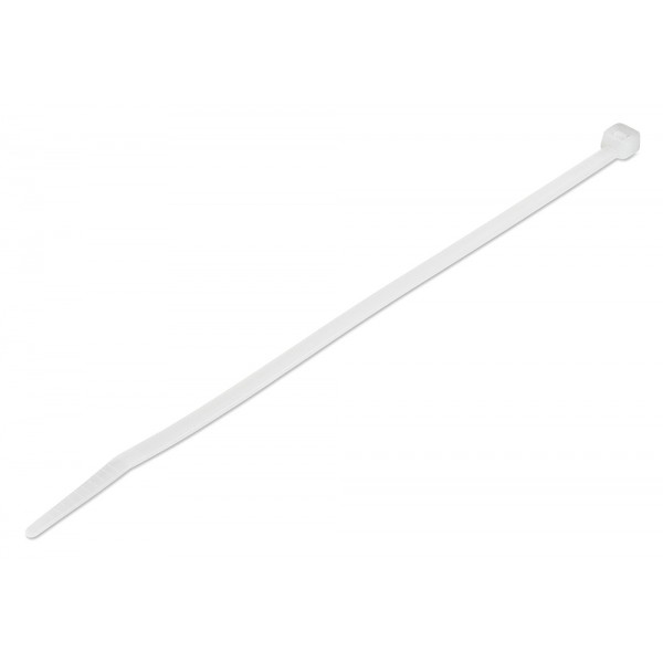 POWERTECH δεματικά καλωδίων TIES-061, 400x7.5mm, λευκά, 100τμχ - Τακτοποίηση Καλωδίων