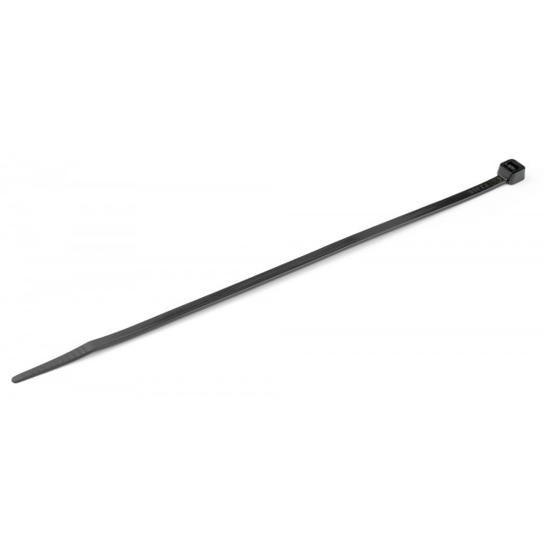 POWERTECH δεματικά καλωδίων TIES-062, 400x7.5mm, μαύρα, 100τμχ - Τακτοποίηση Καλωδίων