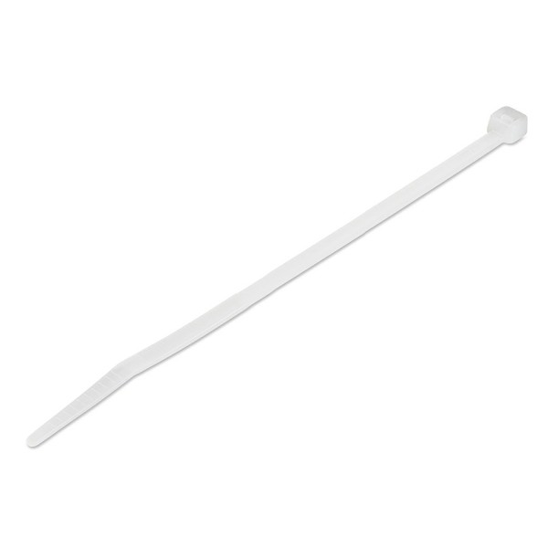 POWERTECH δεματικά καλωδίων TIES-063, 300x7.5mm, λευκά, 100τμχ - Τακτοποίηση Καλωδίων