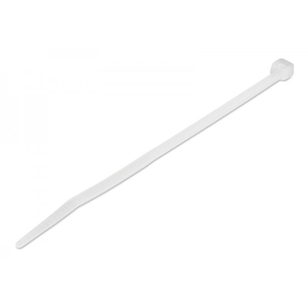 POWERTECH δεματικά καλωδίων TIES-065, 200x6.0mm, λευκά, 100τμχ - Τακτοποίηση Καλωδίων
