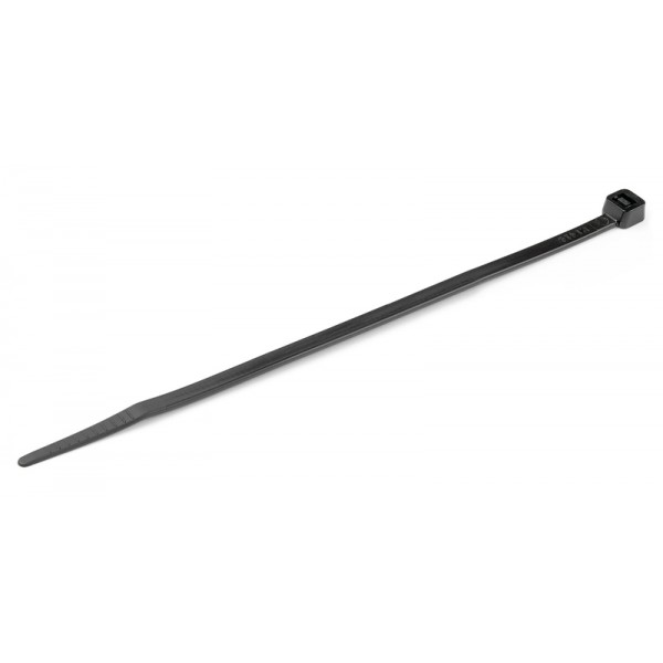 POWERTECH δεματικά καλωδίων TIES-066, 200x6.0mm, μαύρα, 100τμχ - Τακτοποίηση Καλωδίων