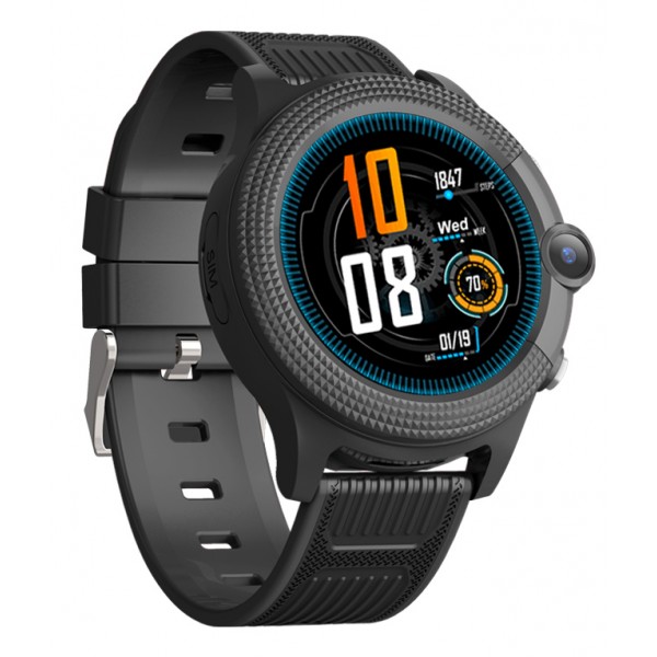 INTIME GPS smartwatch για παιδιά IT-051, 1.28", camera, 4G, IPX7, μαύρο - GPS Tracker