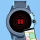 INTIME GPS smartwatch για παιδιά IT-051, 1.28", camera, 4G, IPX7, μαύρο