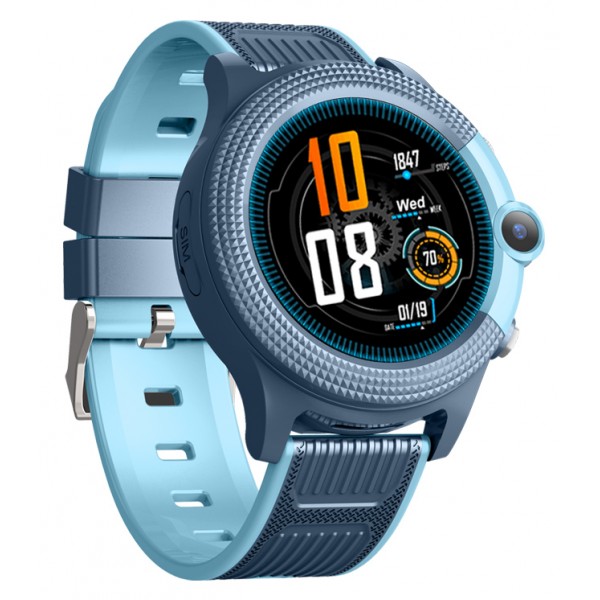 INTIME GPS smartwatch για παιδιά IT-052, 1.28", camera, 4G, IPX7, μπλε - GPS Tracker