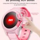 INTIME GPS smartwatch για παιδιά IT-052, 1.28", camera, 4G, IPX7, μπλε