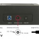 DELOCK docking station για 2.5" ή 3.5" SATA HDD/SSD 62661, 2 θέσεων, 6Gbps, clone function, μαύρο