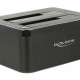 DELOCK docking station για 2.5" ή 3.5" SATA HDD/SSD 62661, 2 θέσεων, 6Gbps, clone function, μαύρο