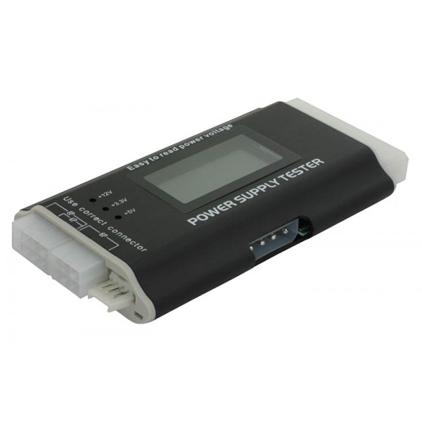 DELOCK tester τροφοδοτικού PC 18159, 3.3V/5V/12V, ATX/BTX/ITX - Service & Εργαλεία