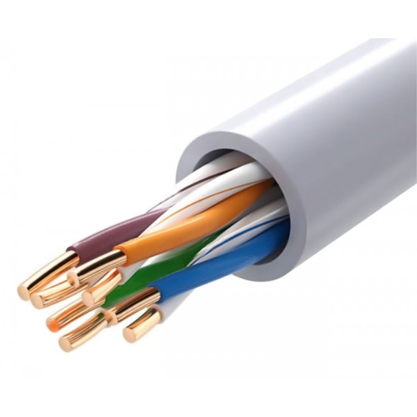 POWERTECH καλώδιο δικτύου CAB-N287, Cat 5e U/UTP, CCA, 26AWG, 100m, γκρι - Δίκτυο