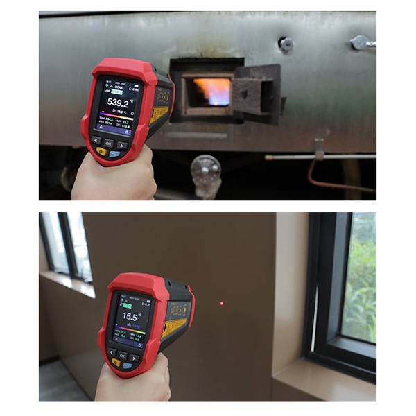 UNI-T θερμόμετρο υπερύθρων UT305C+ με αισθητήρα K, -50 °C έως 2200 °C - UNI-T