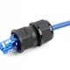 DELOCK σύνδεσμος για RJ45 86995, αδιάβροχος IP67, μαύρος