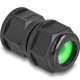 DELOCK σύνδεσμος για RJ45 86995, αδιάβροχος IP67, μαύρος