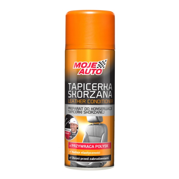 MOJE AUTO σπρέι καθαρισμού δερμάτινης ταπετσαρίας 19-024, 400ml - MOJE AUTO