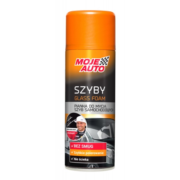 MOJE AUTO αφρός καθαρισμού τζαμιών αυτοκινήτου 19-025, 400ml - MOJE AUTO