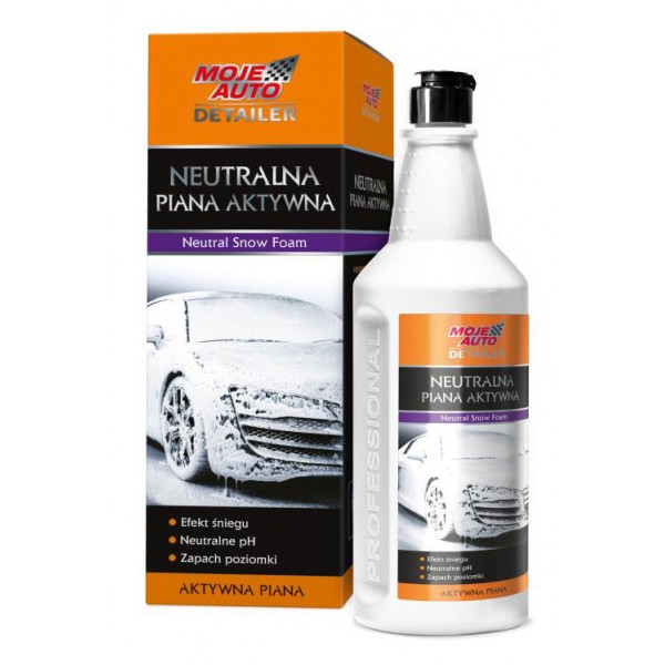 MOJE AUTO ενεργός αφρός καθαρισμού αυτοκινήτου 19-623 με ουδέτερο PH, 1L - MOJE AUTO