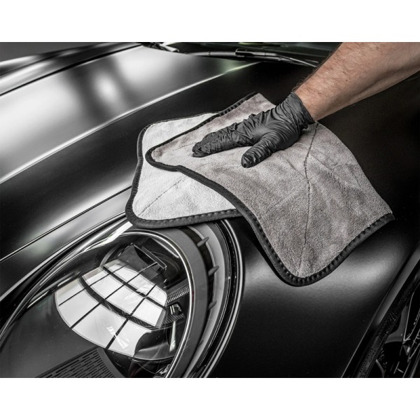 MOJE AUTO απορροφητική πετσέτα μικροϊνών 19-631, 40x60cm, γκρι - MOJE AUTO