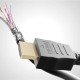 GOOBAY καλώδιο HDMI 2.0 61150 με Ethernet, 4K/60Hz, 18 Gbps, 1m, μαύρο
