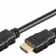 GOOBAY καλώδιο HDMI 2.0 61159 με Ethernet, 4K/60Hz, 18 Gbps, 2m, μαύρο