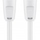 GOOBAY καλώδιο κεραίας αρσενικό σε θηλυκό 50125, <70 dB, CCS, 20m, λευκό