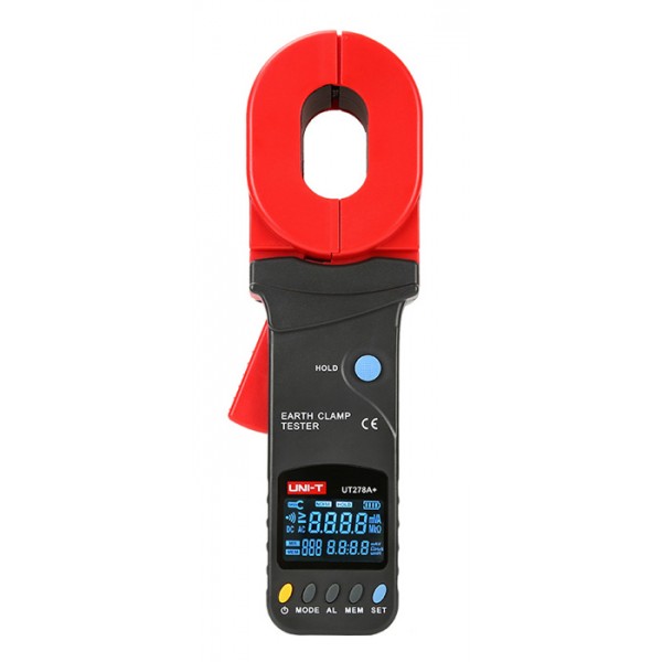 UNI-T αμπεροτσιμπίδα/μετρητής γείωσης UT278A+, έως 1200Ω, 20A - UNI-T