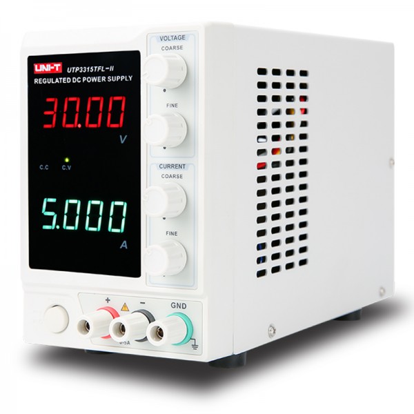 UNI-T DC τροφοδοτικό πάγκου UTP3315TFL-II, 1 κανάλι, 30V/5A, 150W - UNI-T
