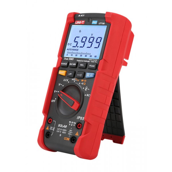 UNI-T ψηφιακό πολύμετρο Solar Pro UT196, 1700V DC/1500V AC, True RMS - UNI-T