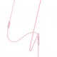 SADES gaming earphones Wings 20 με μικρόφωνο, 3.5mm, Φ12mm, 1.2m, ροζ