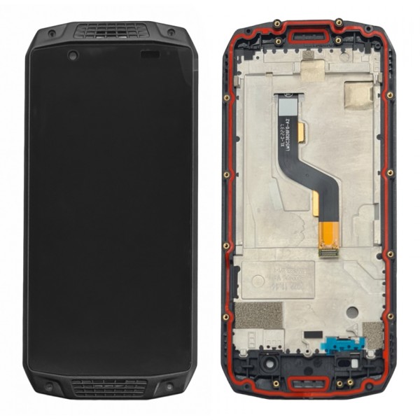 ULEFONE LCD & Touch Panel για smartphone Armor 15, μαύρη - Service
