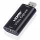 POWERTECH video capture CAB-H147, HDMI/USB σύνδεση, 4K/60Hz, μαύρο