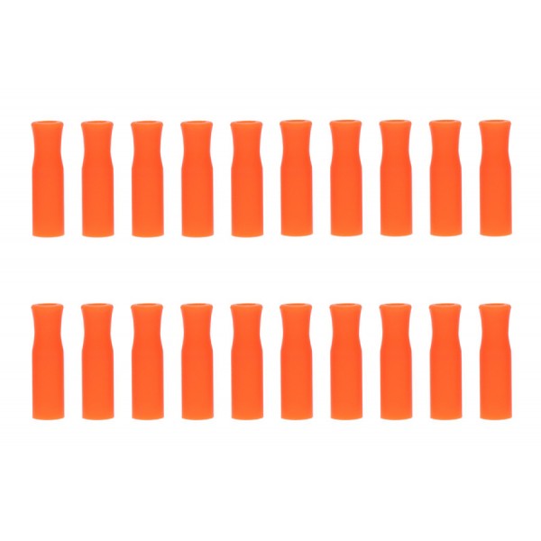 POWERTECH στόμιο σιλικόνης για μεταλλικά καλαμάκια CLN-0046, 20τμχ - Powertech