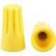 Σύνδεσμος καλωδίου twist-on P2 TOOL-0084, Φ9.9mmx17.7mm, κίτρινος, 25τμχ