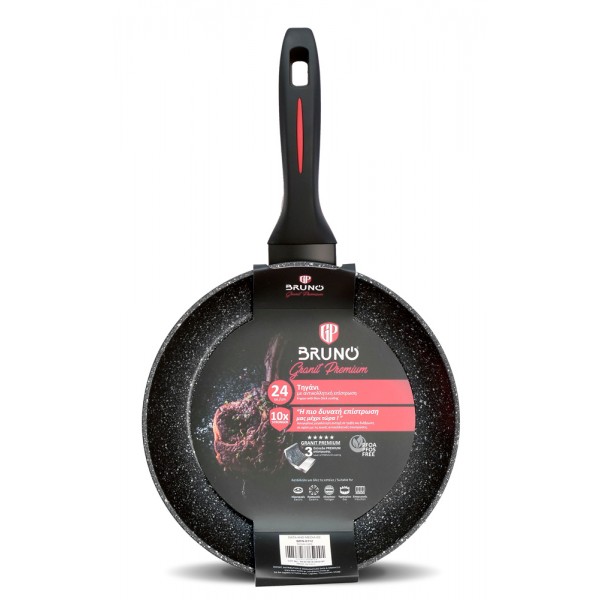 BRUNO τηγάνι Granit Premium BRN-0112 με αντικολλητική επίστρωση, 24cm - Σπίτι & Gadgets