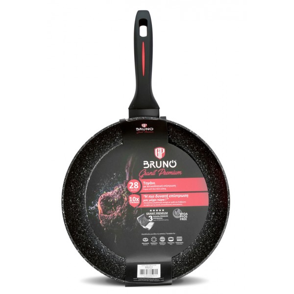 BRUNO τηγάνι Granit Premium BRN-0114 με αντικολλητική επίστρωση, 28cm - Σπίτι & Gadgets