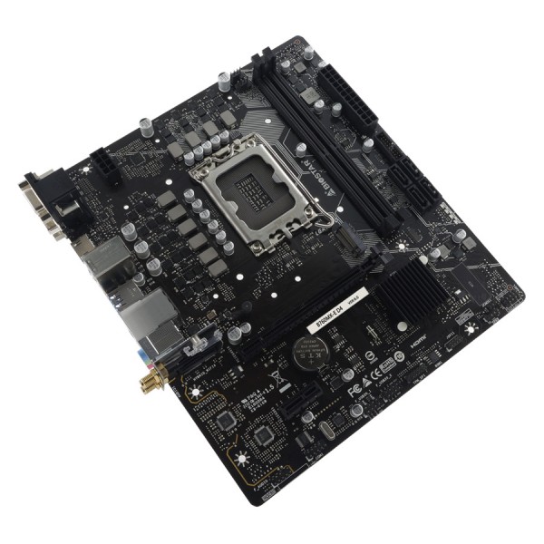 BIOSTAR μητρική B760MX-E D4, 2x DDR4, s1700, uATX, GbE, Ver. 6.0 - BIOSTAR
