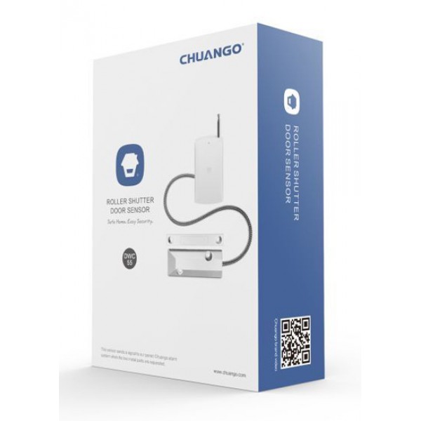 CHUANGO μαγνητική παγίδα DWC-55 για ρολά/γκαραζόπορτες, μπαταρίας - Μαγνητικές Επαφές
