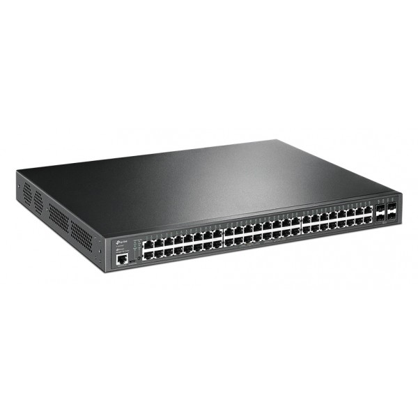 TP-LINK L2+ Managed Switch TL-SG3452P, 48x PoE+, 4x SFP, Ver. 3.2 - tp-link