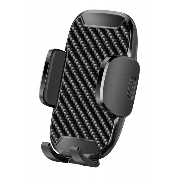POWERTECH βάση smartphone αυτοκινήτου χωρίς mount PT-1053, μαύρη - Αξεσουάρ Κινητών