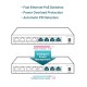 TP-LINK desktop switch TL-SF1008LP, 8-Port 10/100Mbps, 4x PoE, Ver. 2.0
