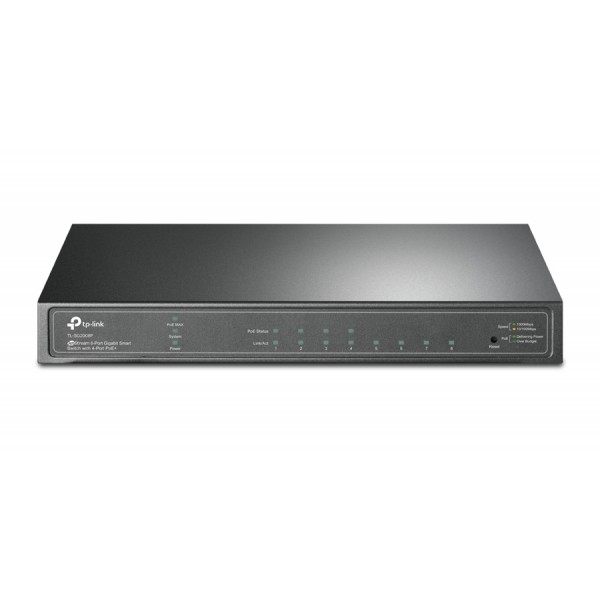 TP-LINK JetStream switch TL-SG2008P, 8-Port Gigabit, 4x PoE+, Ver. 3.0 - tp-link