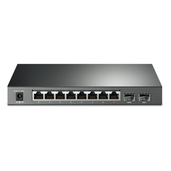 TP-LINK JetStream switch TL-SG2210P, 10-Port Gigabit, 8x PoE+, Ver. 5.0