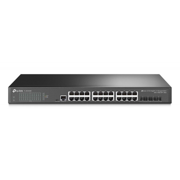 TP-LINK L2+ Managed Switch TL-SG3428X, 24-Port Gigabit, 4x SFP+, Ver.1.0 - tp-link