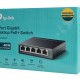 TP-LINK desktop switch TL-SG1005LP, 5-Port Gigabit, 4x PoE+, Ver. 2.0
